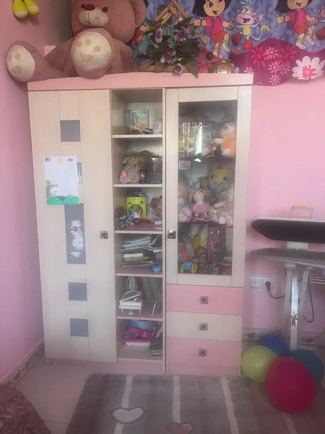 کمد و تخت بچه ۲۵۰۰۰۰۰تومان|تخت و سرویس خواب|جوادآباد, |دیوار