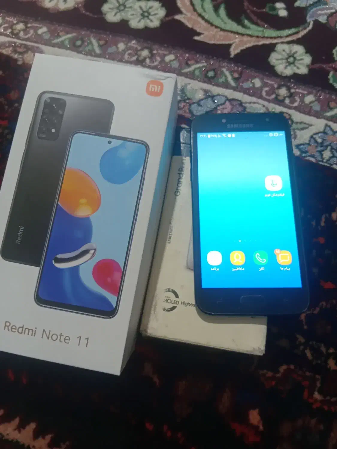 فروش گوشی نوت۱۱و سامسونگ جی۲|موبایل|زنجان, |دیوار