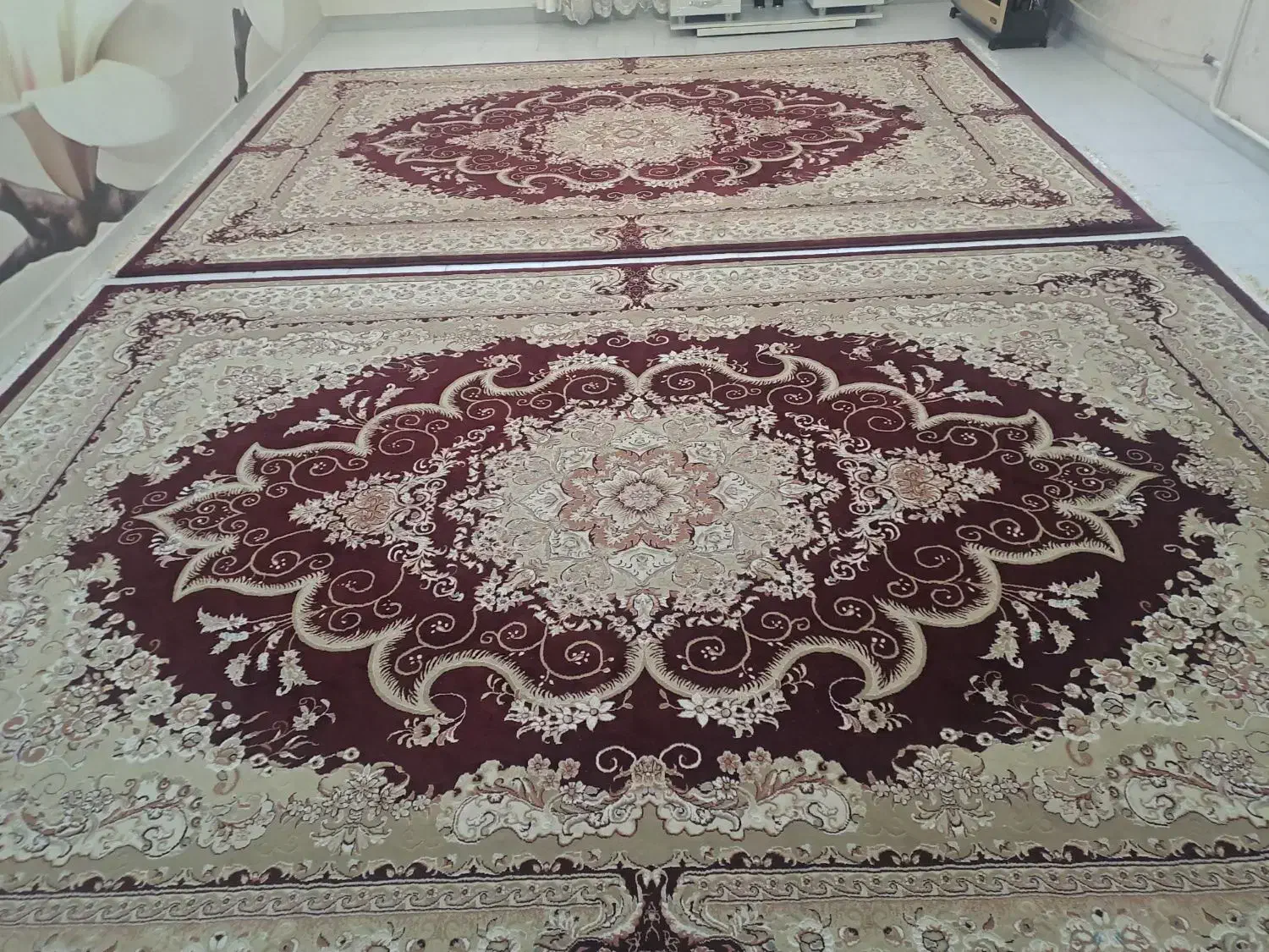 یک جفت ۹ متری و ۱ تخته تکی ۶ متری|فرش|تبریز, |دیوار