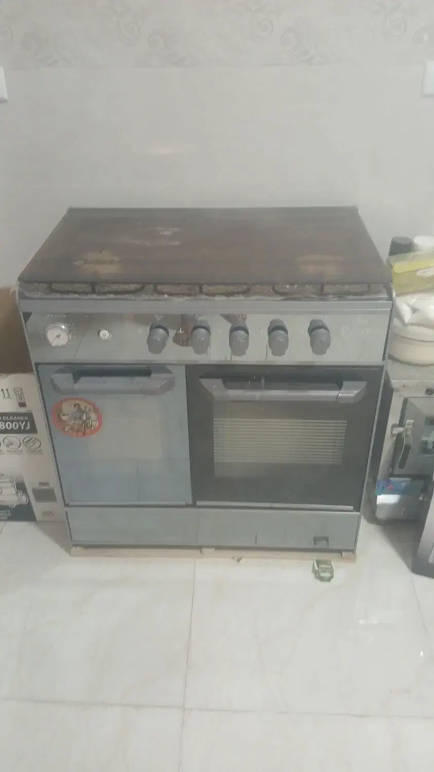 اجاق گاز پنج شعله کاملا نو استفاده نشده سالم سالم|اجاق گاز و لوازم برقی پخت‌وپز|بشاگرد, |دیوار