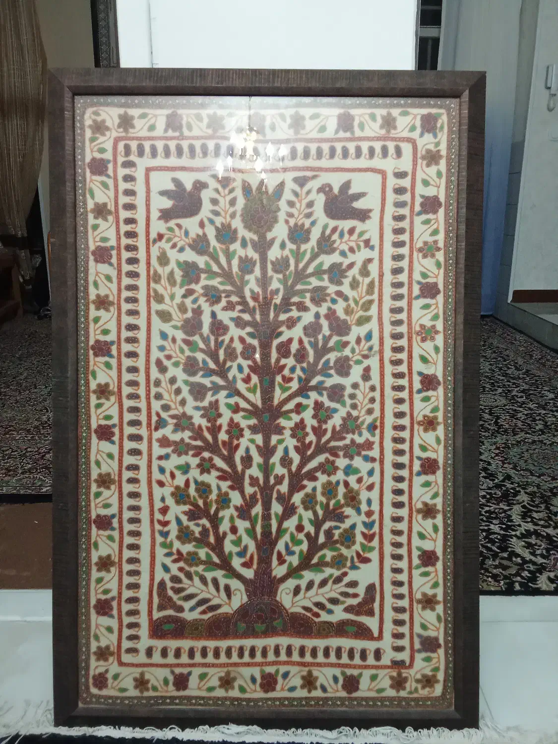 تابلو پته 105*70|تابلو، نقاشی، عکس|کرمان, |دیوار