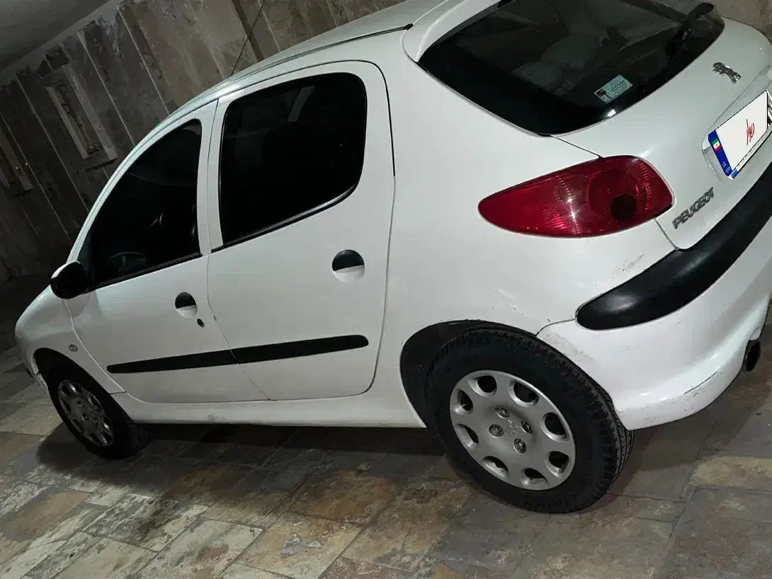 پژو۲۰۶تیپ ۶ اتوماتیک|خودرو سواری و وانت|تهران, خواجه نظام الملک|دیوار