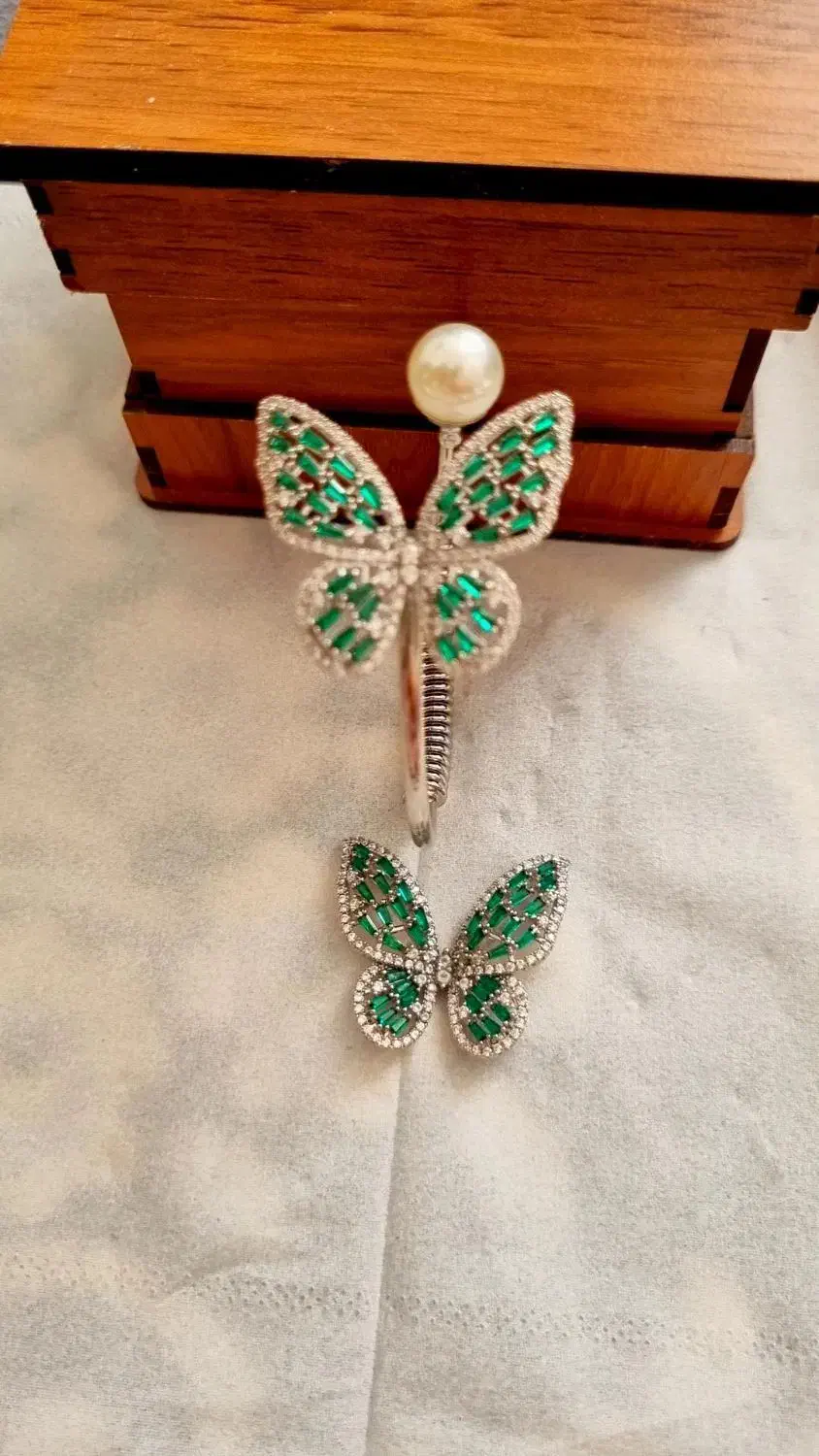 دستبند و انگشتر پروانه|بدلیجات|خرمآباد, |دیوار