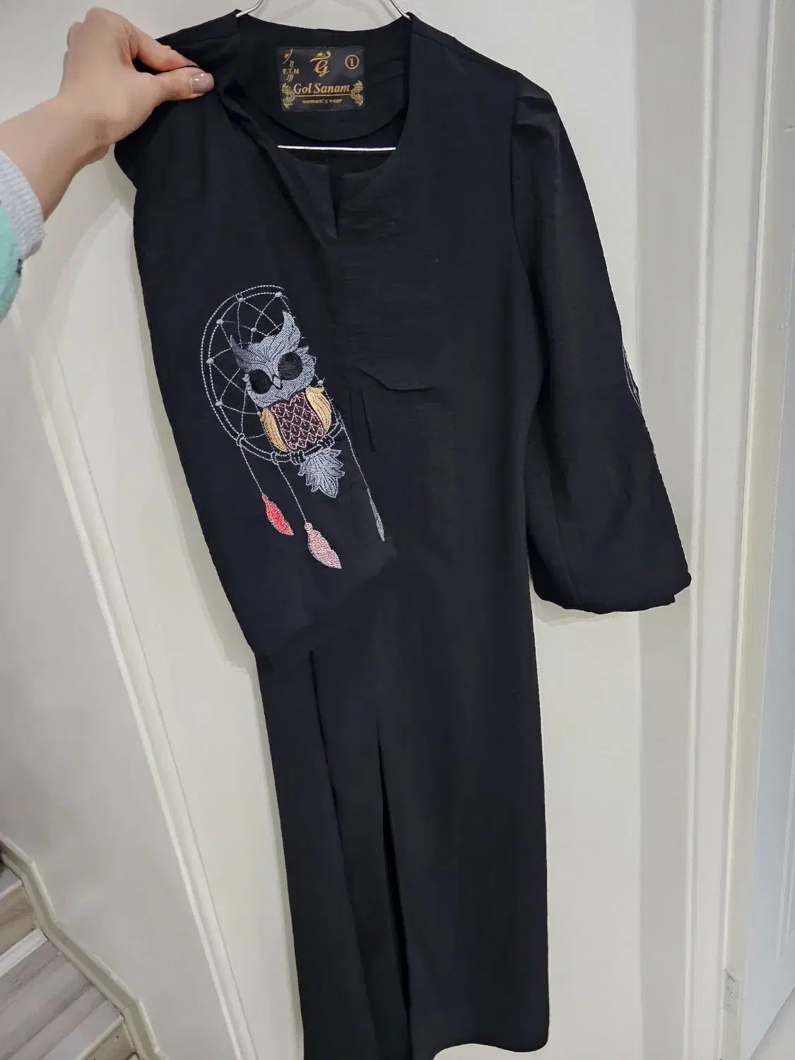 مانتو دخترانه بلند با آستین مدل جغد|لباس|تهران, دزاشیب|دیوار