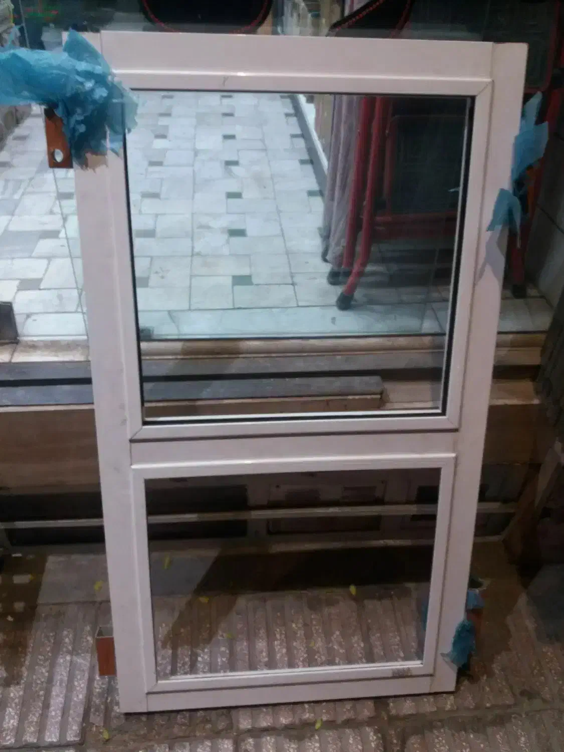 ۴لنگه پنجره المینیوم نوابعاد ۷۰در۱۲۰بفروش میرسد|مصالح و تجهیزات ساختمان|قم, چهل درخت|دیوار