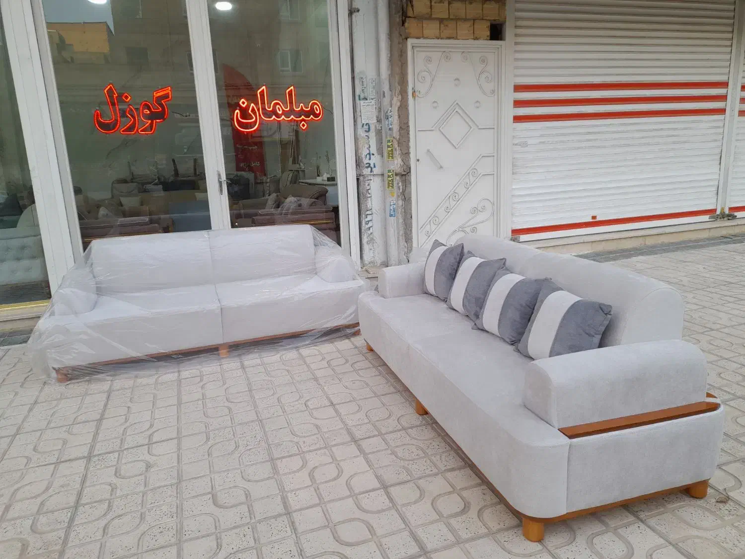 مبل راحتی مینی مال شرکتی|مبلمان خانگی و میز عسلی|مشکیندشت, |دیوار