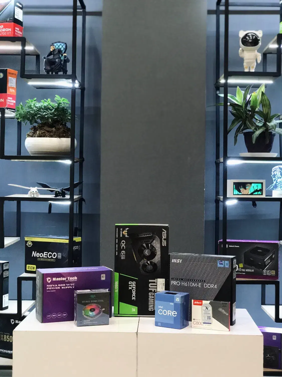 کیس گیمینگ نسل 12 با 12100F و گرافیک 6 گیگ 1660Ti|رایانه رومیزی|مشهد, عامل|دیوار