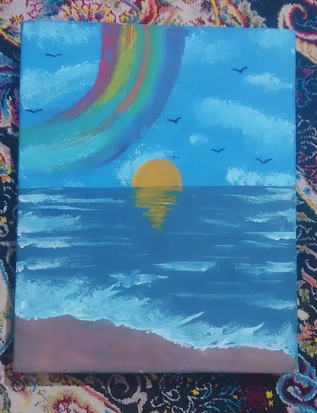 تابلو نقاشی روی بوم|تابلو، نقاشی، عکس|میناب, |دیوار