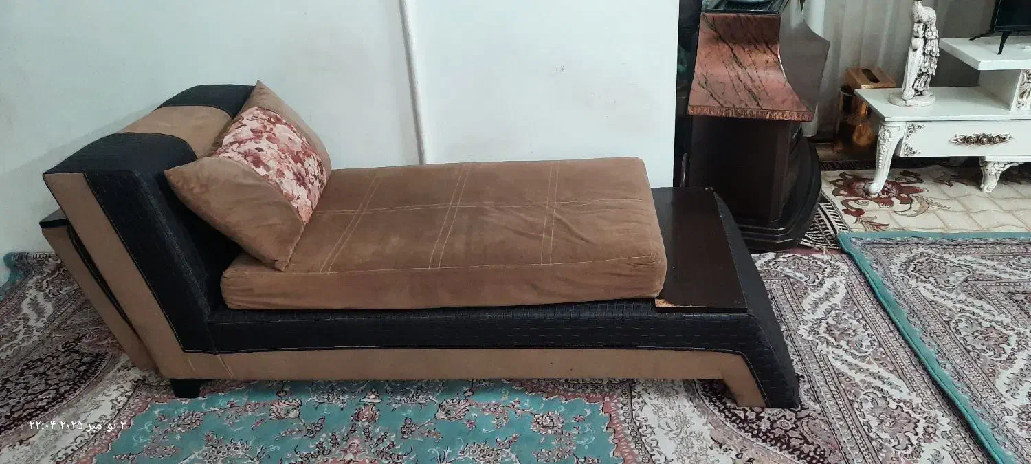 مبل ال  وتی وی به همراه جلومبلی|مبلمان خانگی و میز عسلی|مشهد, فتح المبین|دیوار