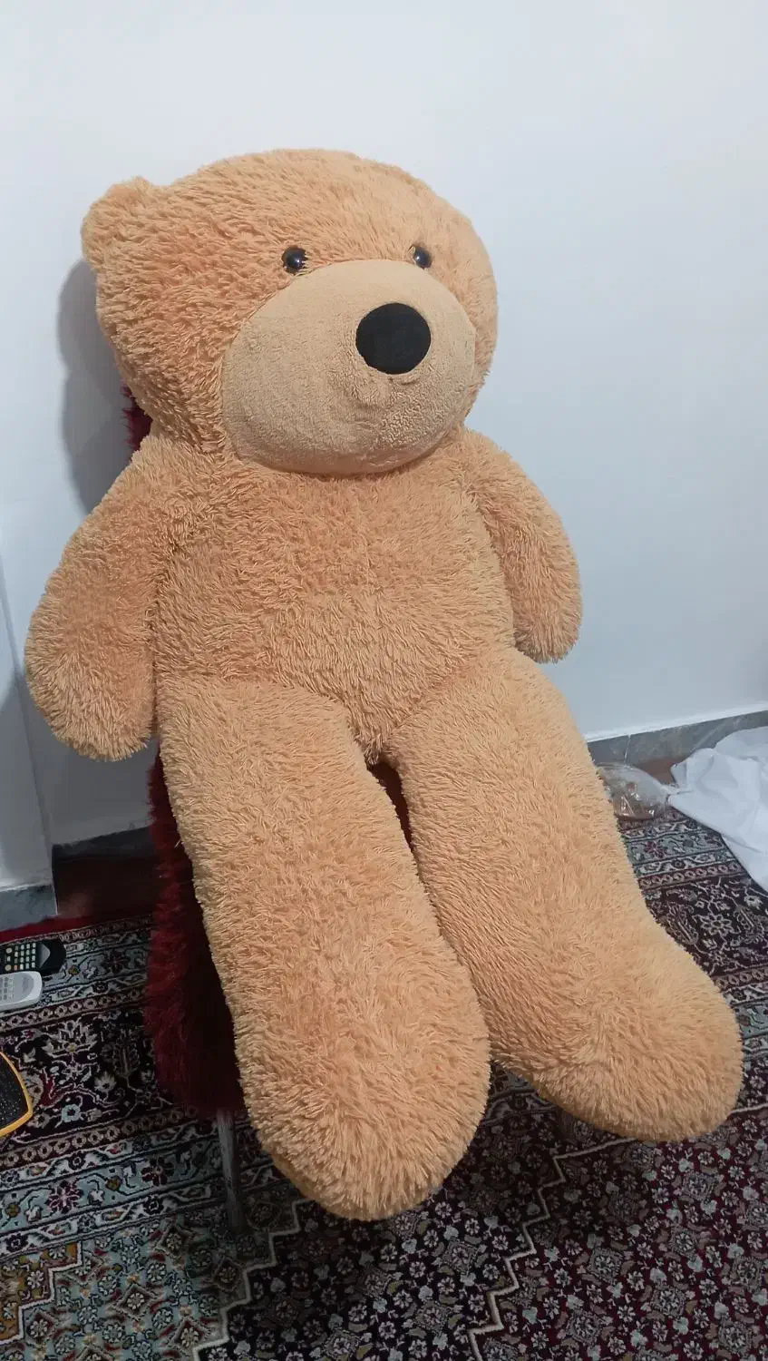 فروش  عروسک خرس بزرگ حدود ۱ متری|اسباب‌بازی بچه|سقز, |دیوار