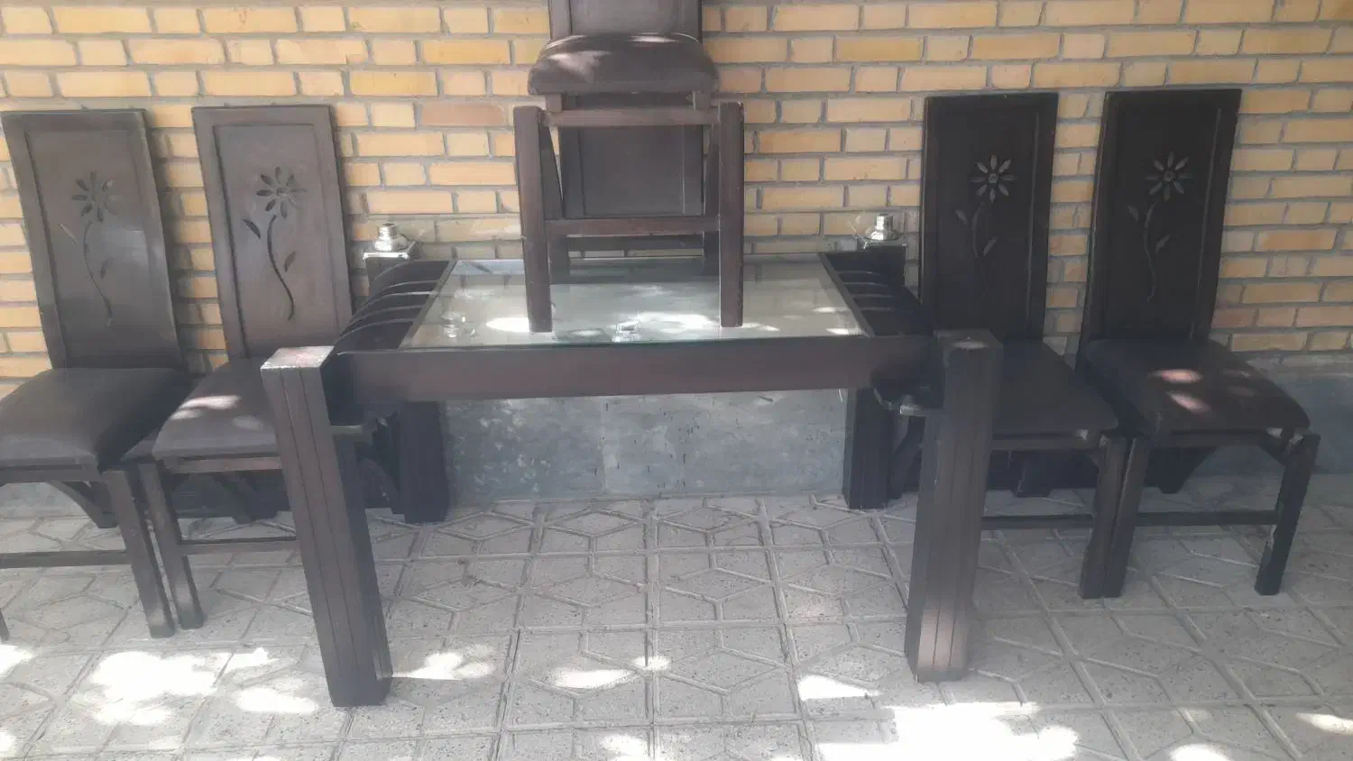 میز نهارخوری|میز و صندلی غذاخوری|قوچان, |دیوار