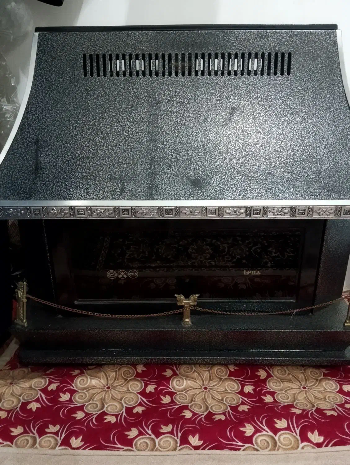 بخاری گازی طرخ.شومینه ای|بخاری، هیتر، شومینه|ماکلوان, |دیوار