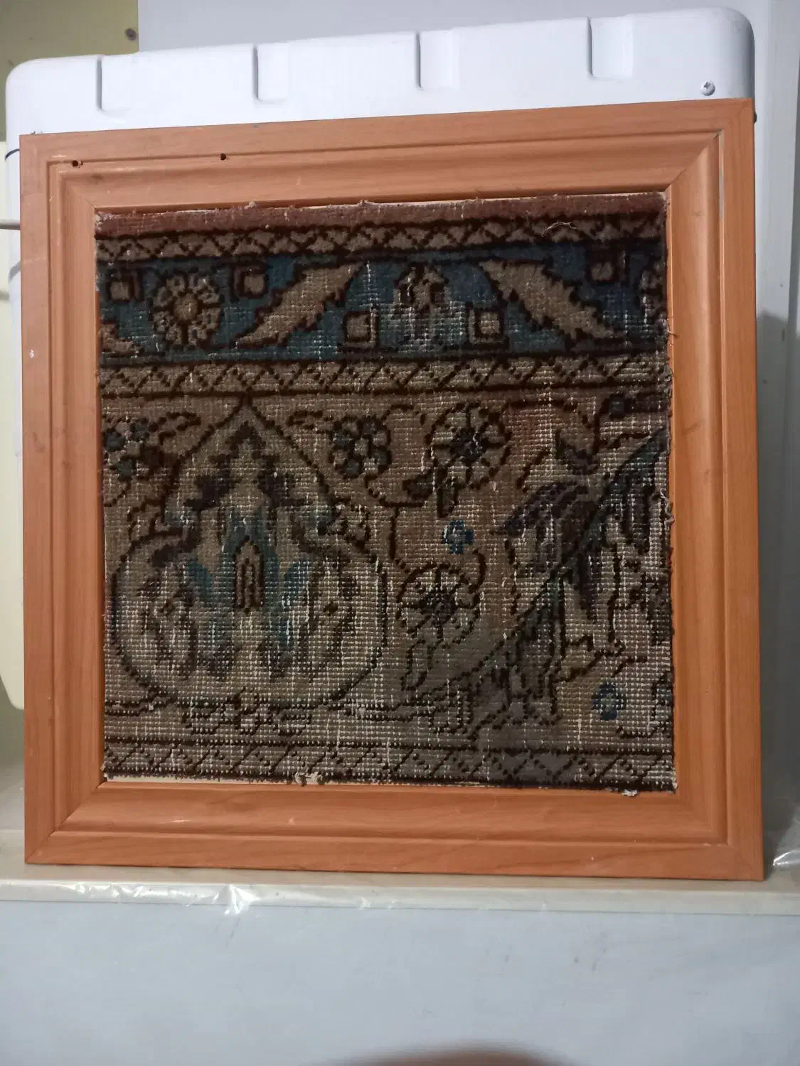 ۳عدد تابلو فرش تیکه قدیمی پاخورده باقدمت۷۰ساله.|کلکسیون اشیاء عتیقه|ملایر, |دیوار