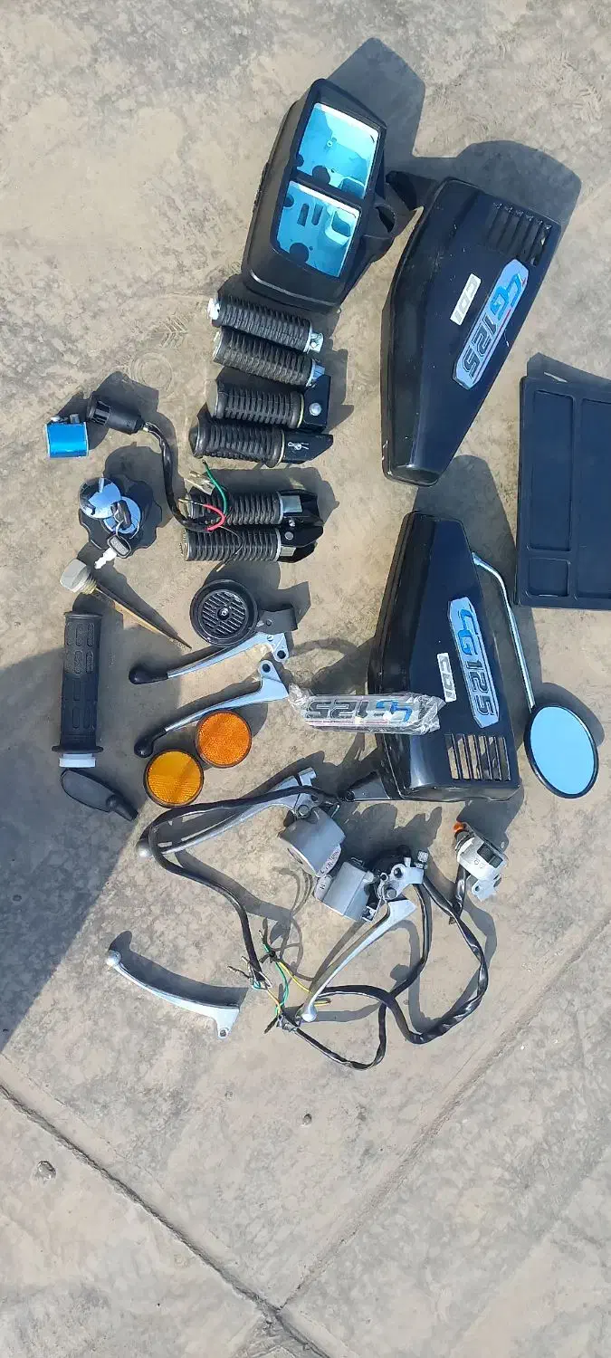 لوازم  موتور هوندا۱۲۵|قطعات یدکی و لوازم جانبی|ساری, |دیوار