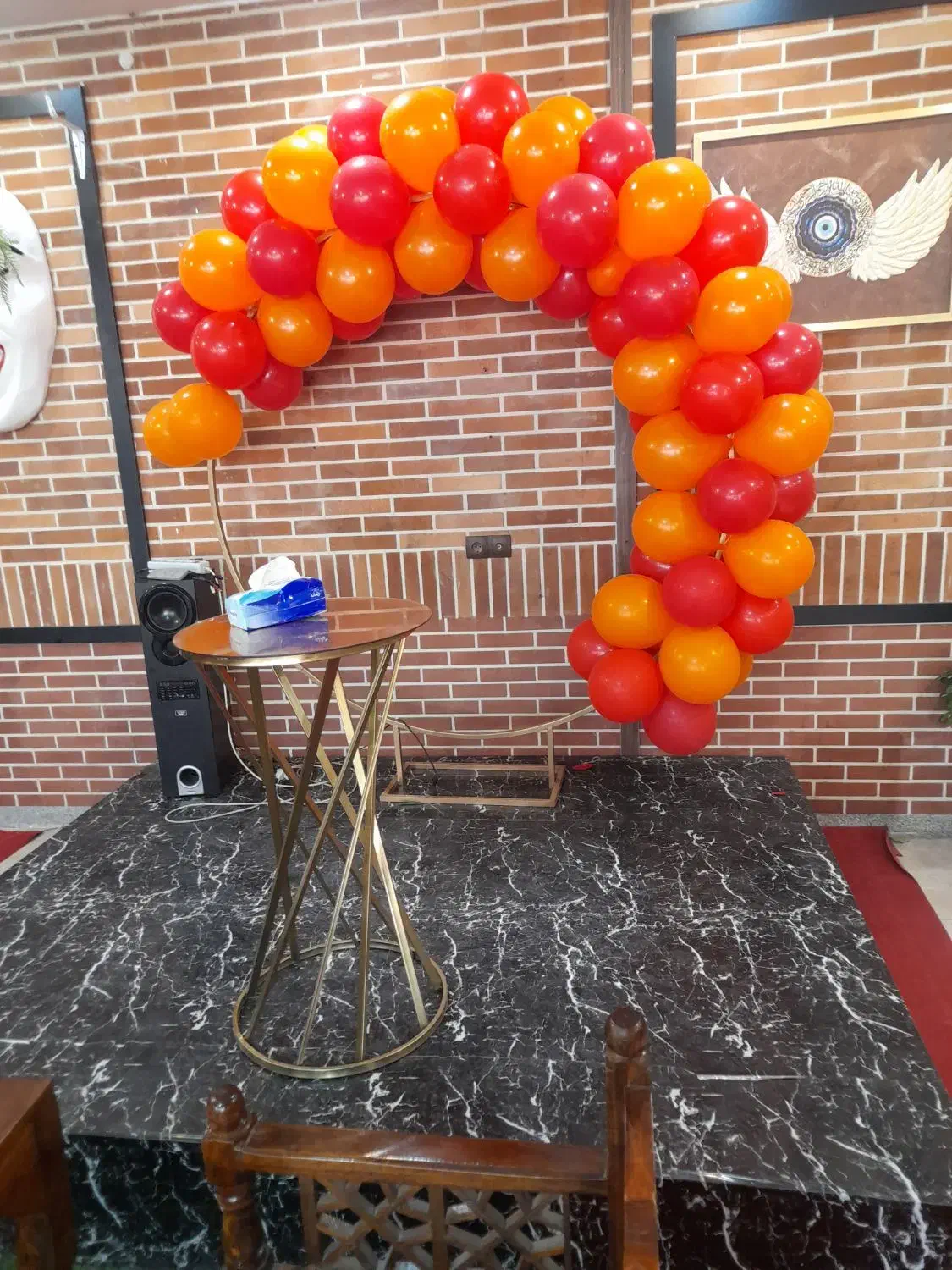 حلقه ومیز تولد بک گراند استیج کافه رستوران|خدمات پذیرایی، مراسم|باقرشهر, |دیوار