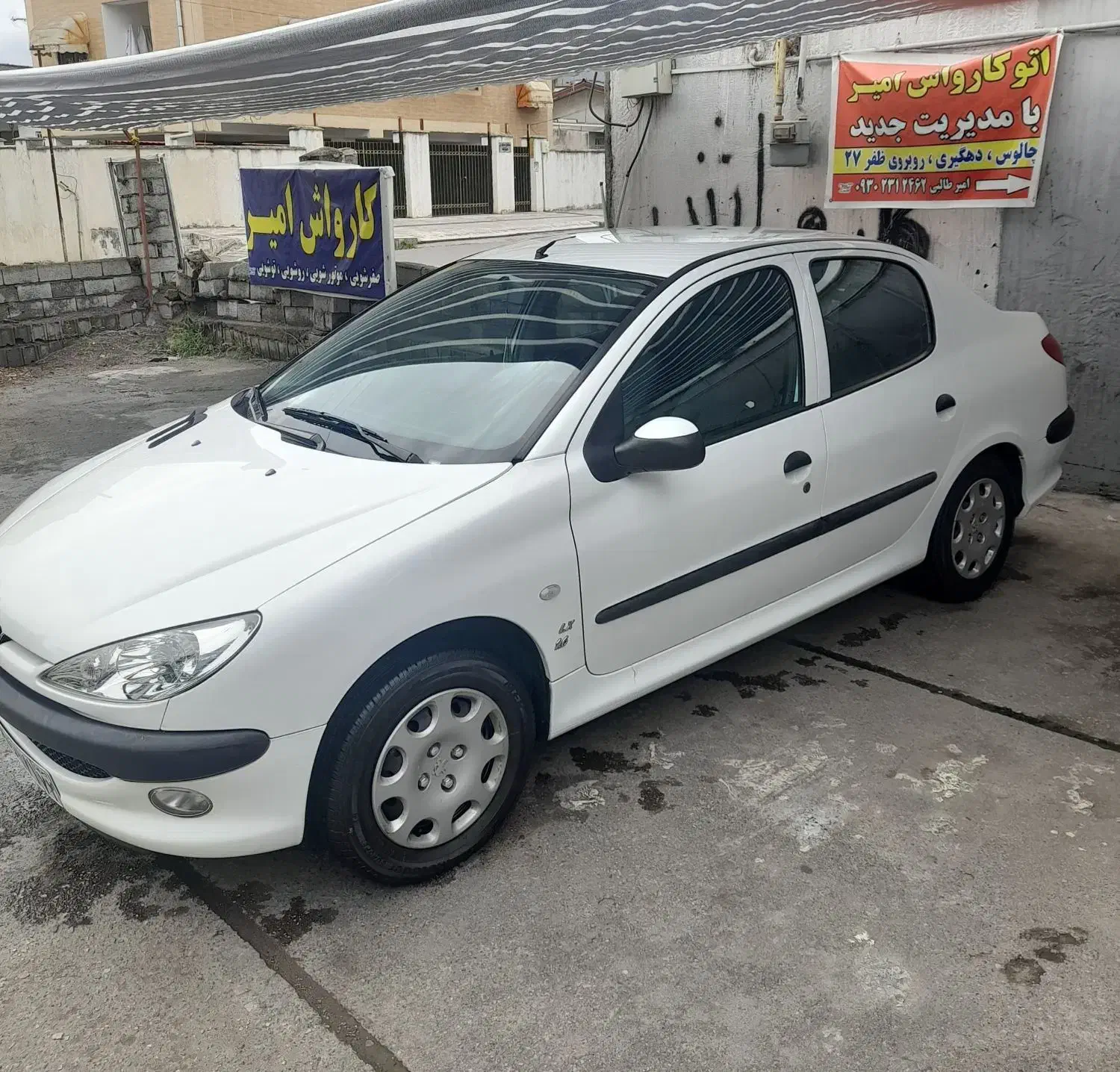 ۲۰۶بی رنگ v8|خودرو سواری و وانت|چالوس, |دیوار