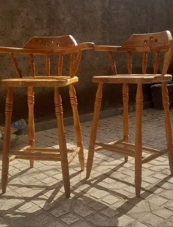 صندلی تمام  چوبی راش|صندلی و نیمکت|پارسآباد, |دیوار