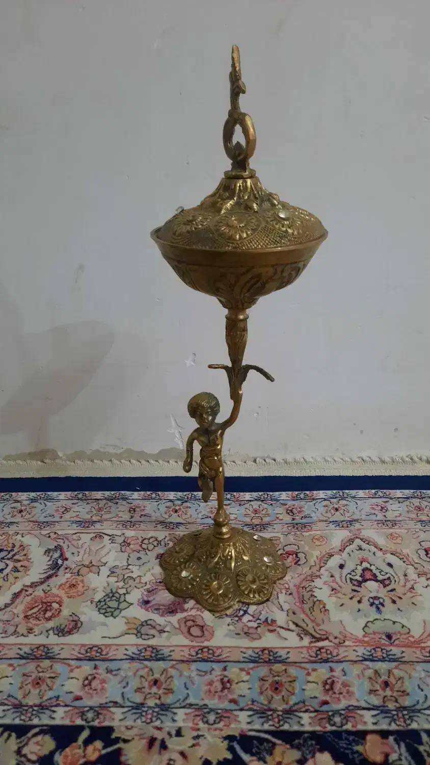 یک جفت قندان برنز|حراج|کبودرآهنگ, |دیوار