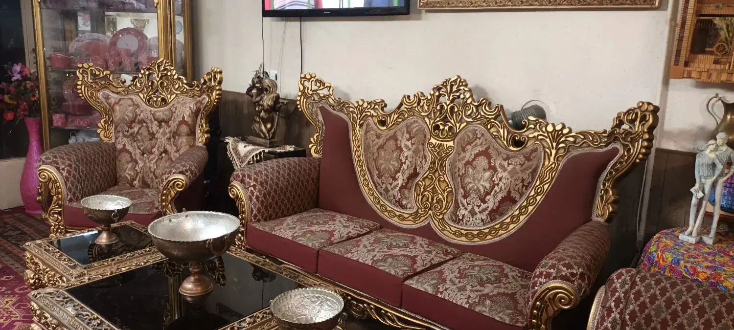 مبل سلطنتی ،چستر ،نهارخوری|مبلمان خانگی و میز عسلی|اصفهان, ملک‌شهر|دیوار