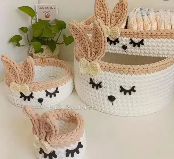 سبد تریکو|صنایع دستی و سایر لوازم تزئینی|خرمشهر, |دیوار