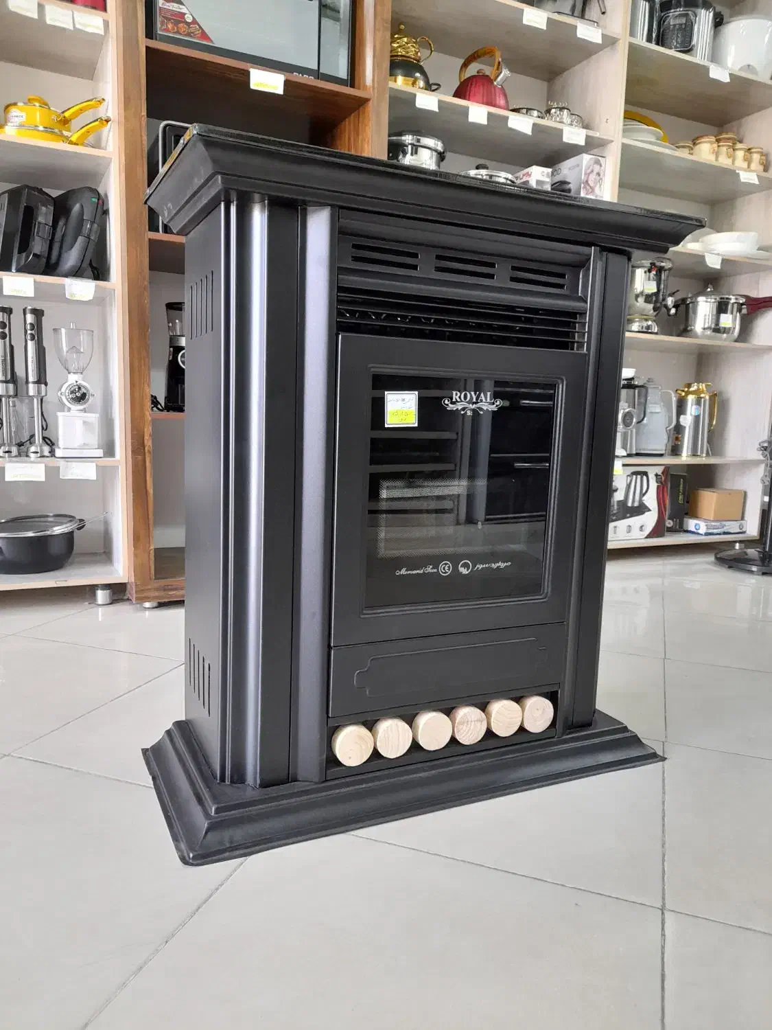 شومینه بخاری گازی ۲۵۰۰۰ مروارید سوز * اثاث مارکت|بخاری، هیتر، شومینه|سیرجان, |دیوار