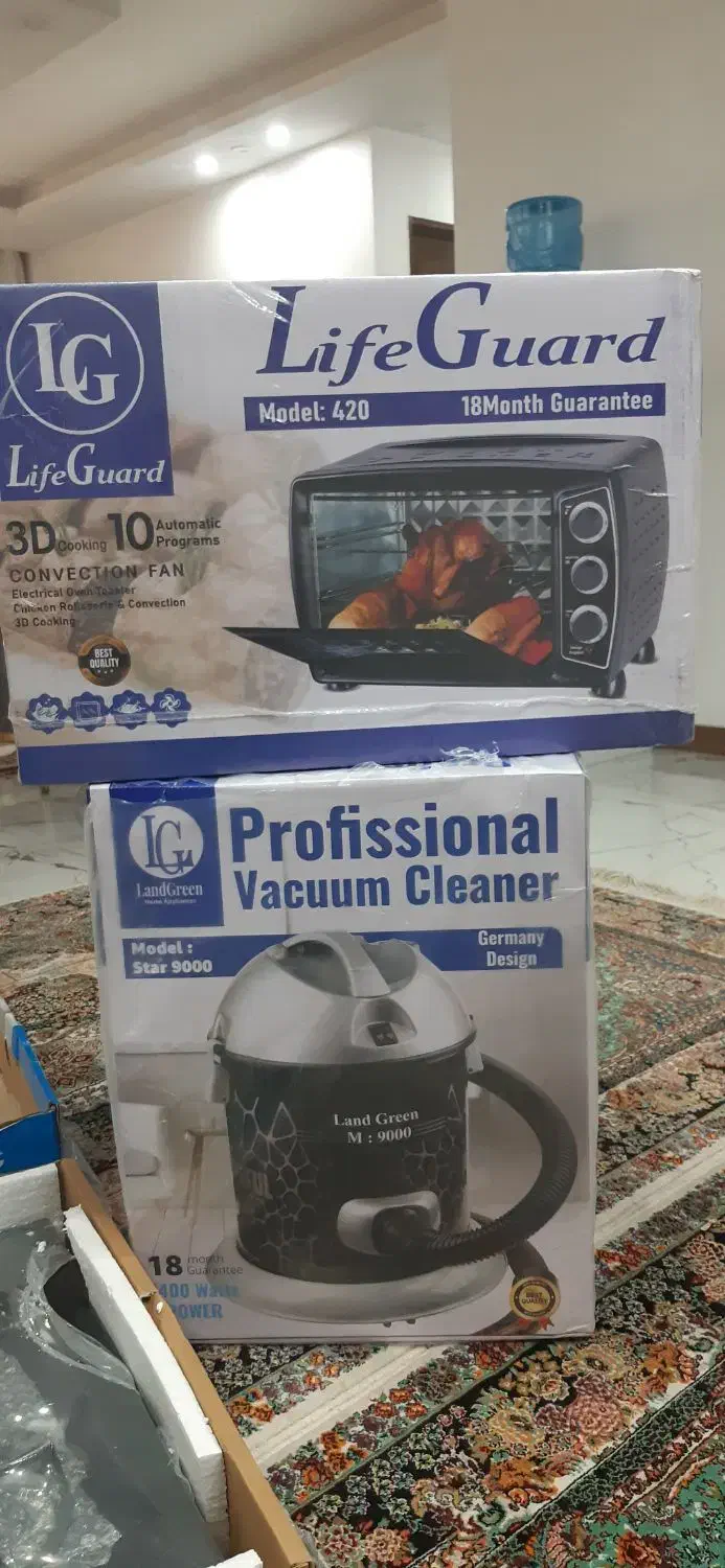 فروش جاروبرقی. اون توستر برقی.گاز صفحه ای|سایر لوازم برقی|بندر ماهشهر, |دیوار