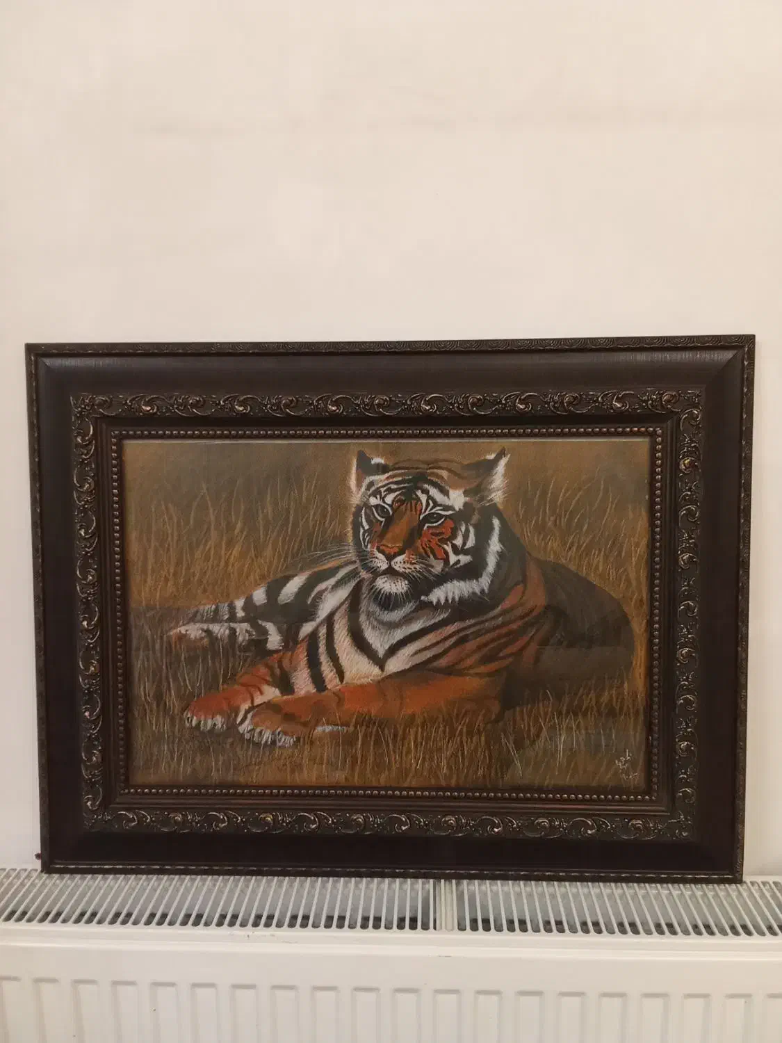 تابلو نقاشی ببر هنر دست|تابلو، نقاشی، عکس|تهران, امامت|دیوار