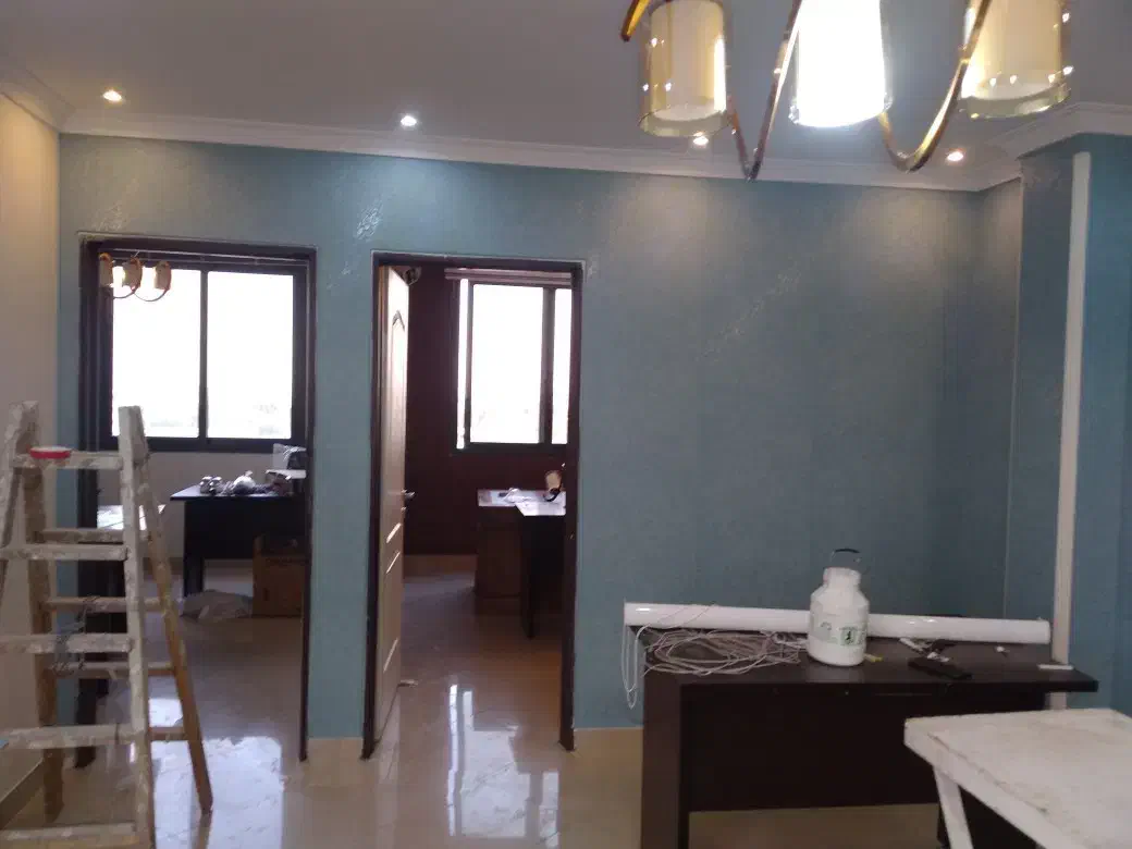 نقاشی  ساختمان  کاغذ دیواری کناف|خدمات پیشه و مهارت|پرند, فاز ۲|دیوار