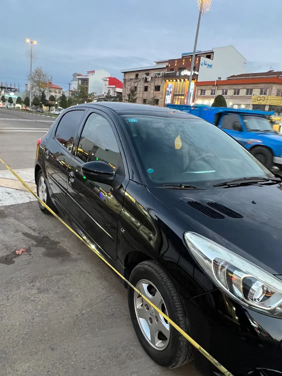 ۲۰۷پانا مشکی|خودرو سواری و وانت|رشت, کوی مهر|دیوار