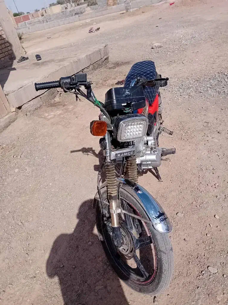 موتور تازه تعمیر مشتری واقعی کنار میام|موتورسیکلت|جازموریان, |دیوار