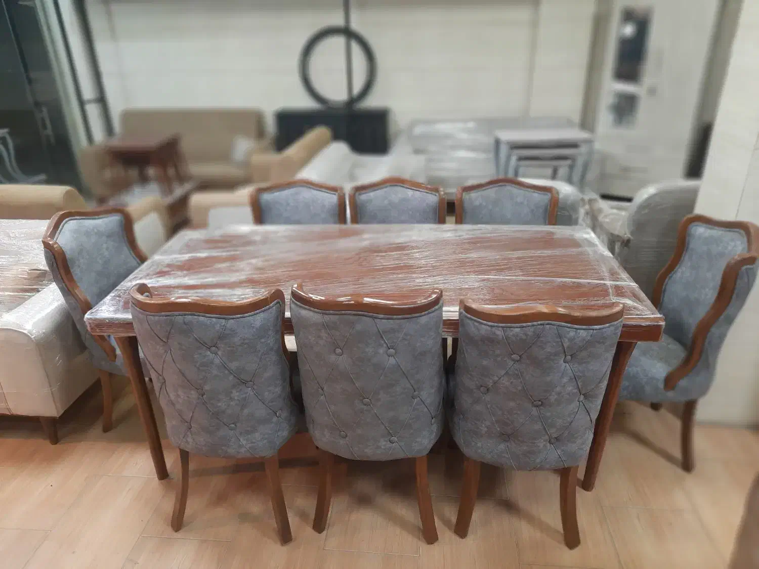 میز نهارخوری ۸ نفره مدل فلامینگو|میز و صندلی غذاخوری|رشت, گلزاران|دیوار