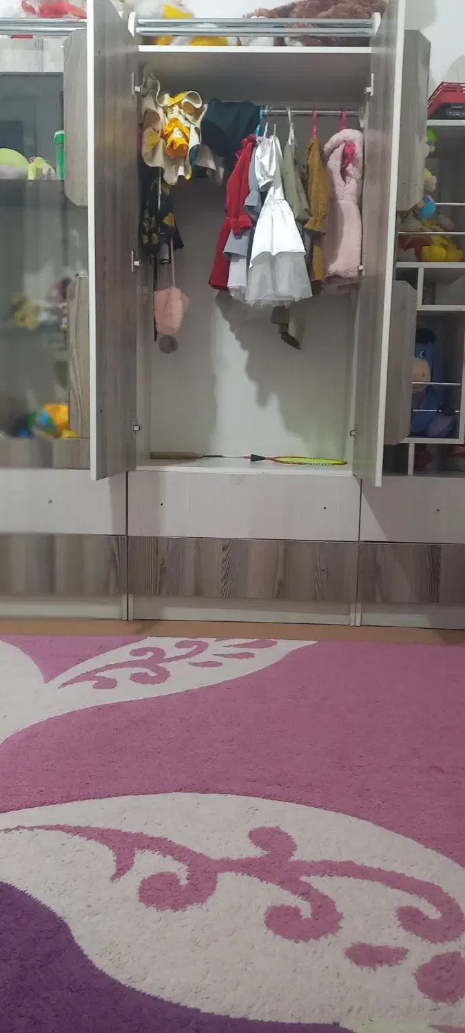 کمد کودک ۴ تیکه بدون کوچکترین خط در پاکدشت|اسباب و اثاث بچه|پاکدشت, پاکدشت (مامازند)|دیوار