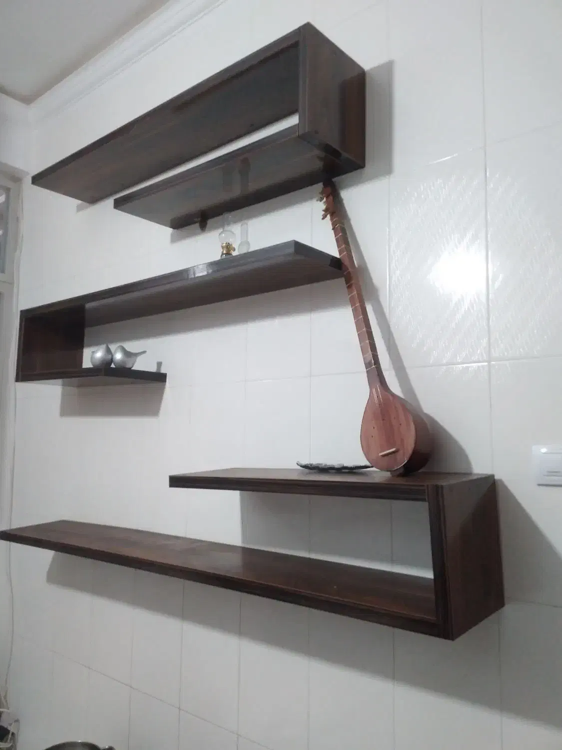 دکور خونه وآشپزخونه|کتابخانه، شلف، قفسههای دیواری|کوهدشت, |دیوار