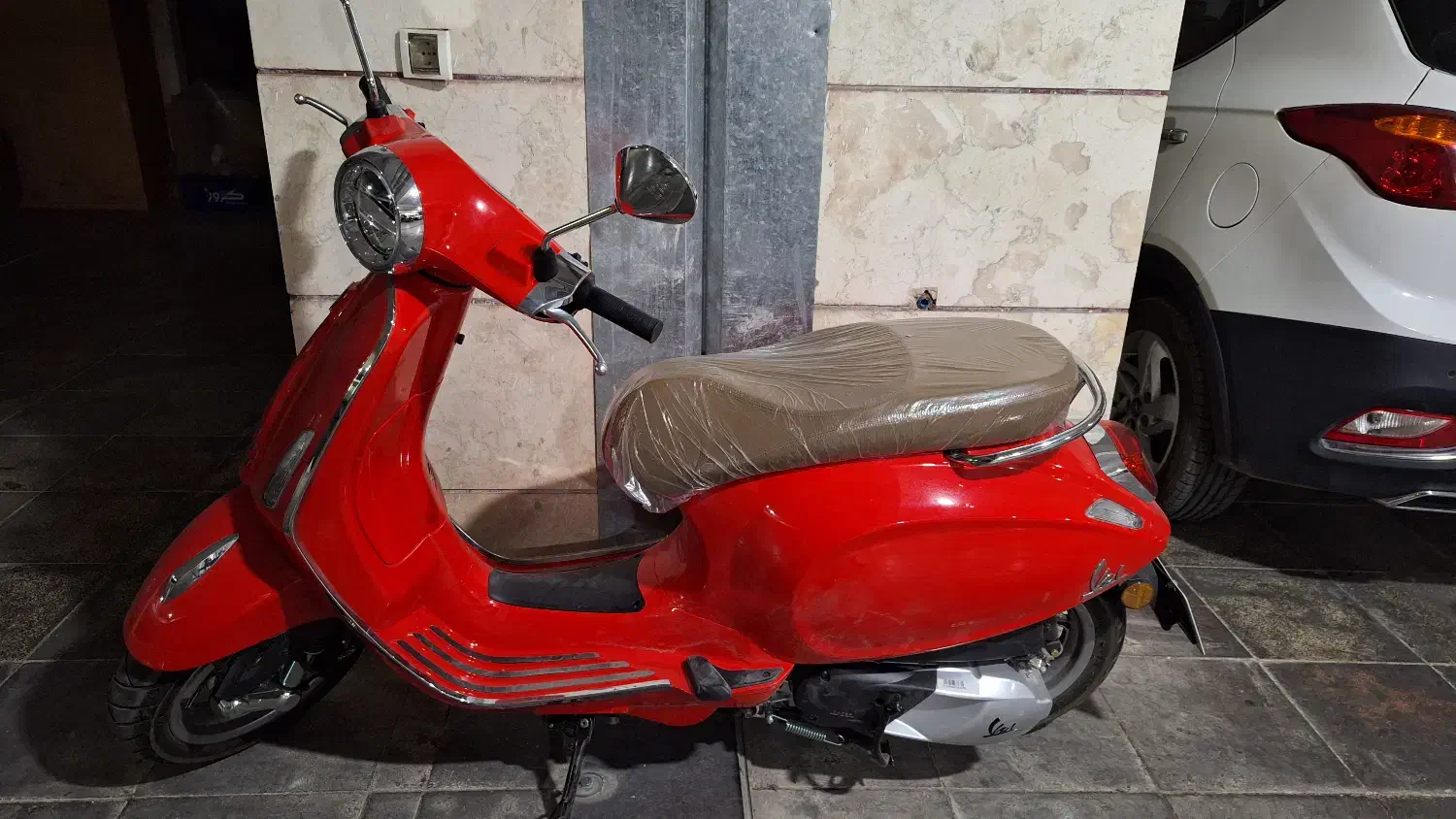 موتور طرح وسپا کبیر vxl مدل 404 مشابه صفر|موتورسیکلت|شیراز, شهرک برف فروشان|دیوار