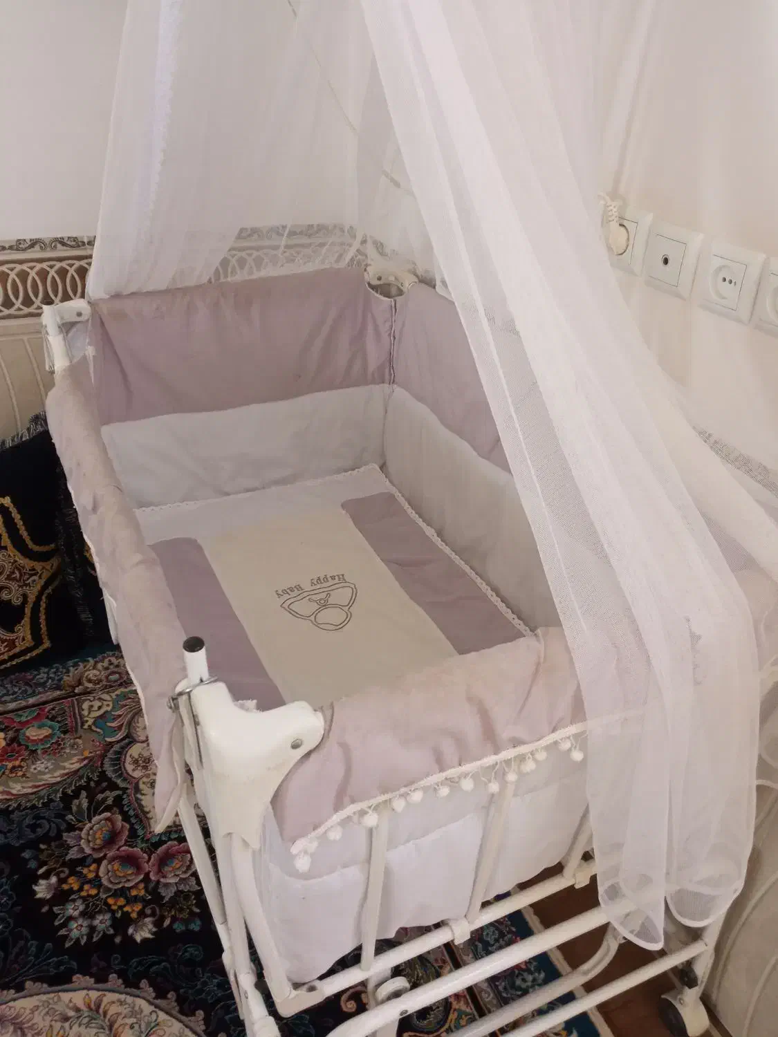 گهواره سودا در حد نو|تخت و صندلی بچه|اردکان, |دیوار