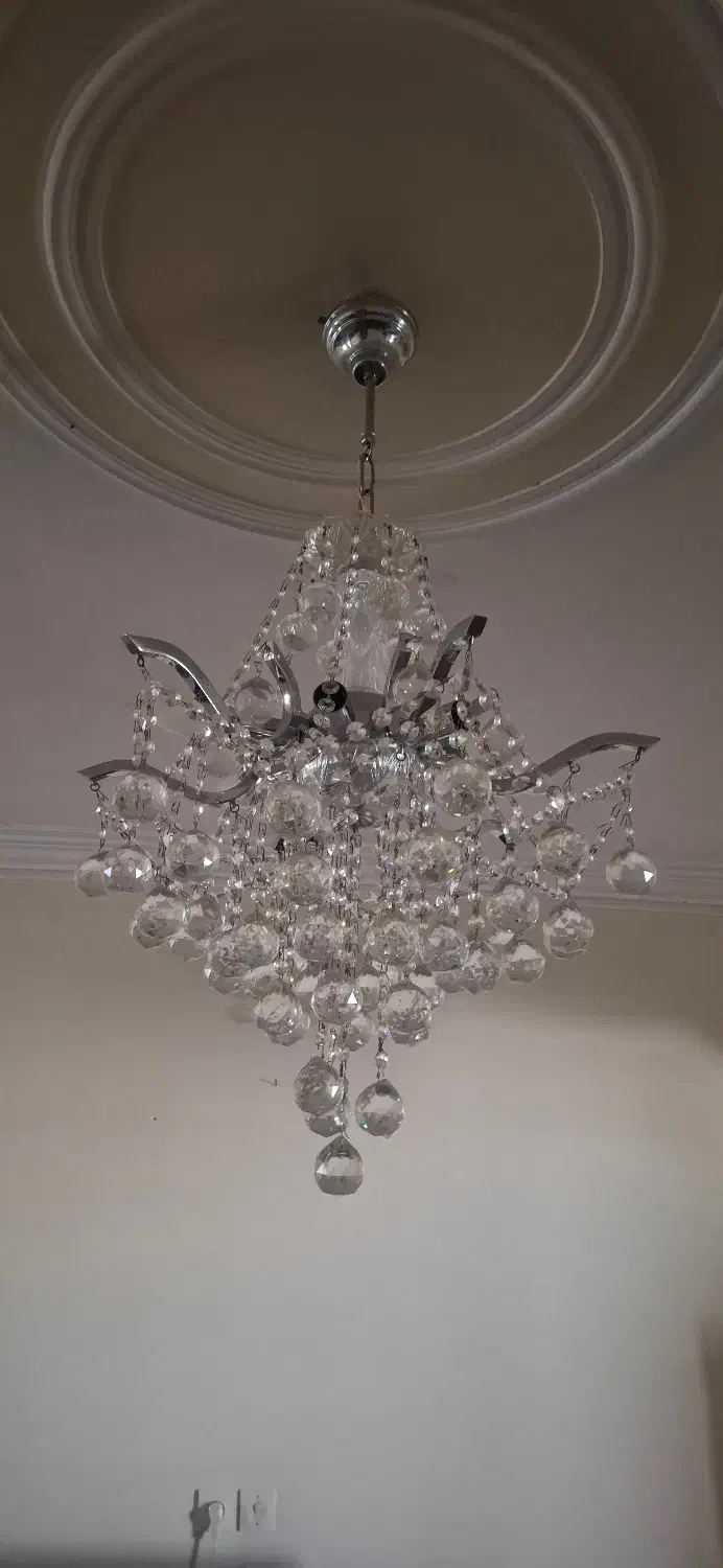 لوستر کریستال|لوستر و چراغ آویز|کرج, اصفهانی‌ها|دیوار