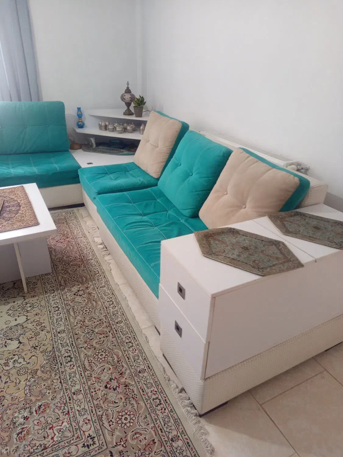 مبل ال و میز ناهارخوری|مبلمان خانگی و میز عسلی|پرند, فاز ۶|دیوار