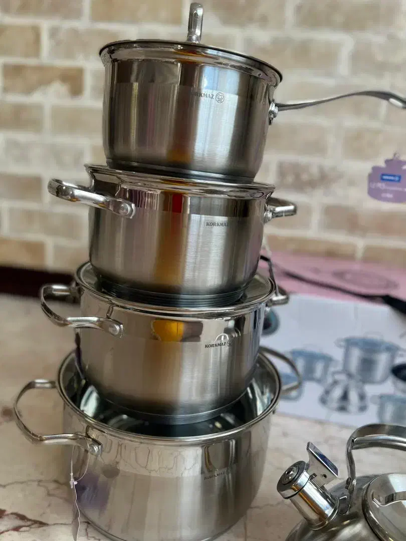 سرویس قابلمه ۱۲ پارچه کرکماز ترکیه|ظروف پختوپز|تهران, جنتآباد جنوبی|دیوار