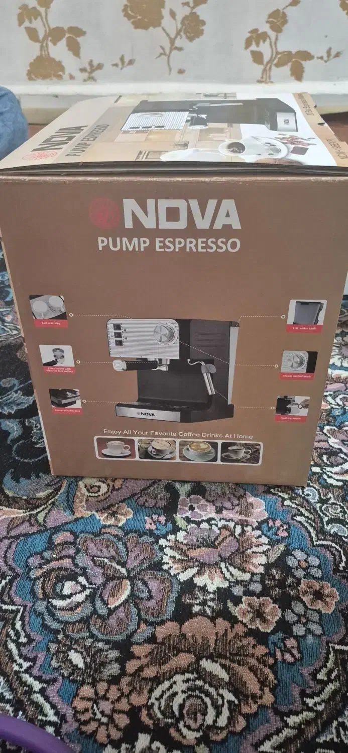 دستگاه اسپرسو نوا|سماور، چای‌ساز، قهوه‌ساز|اهواز, کوی علوی|دیوار