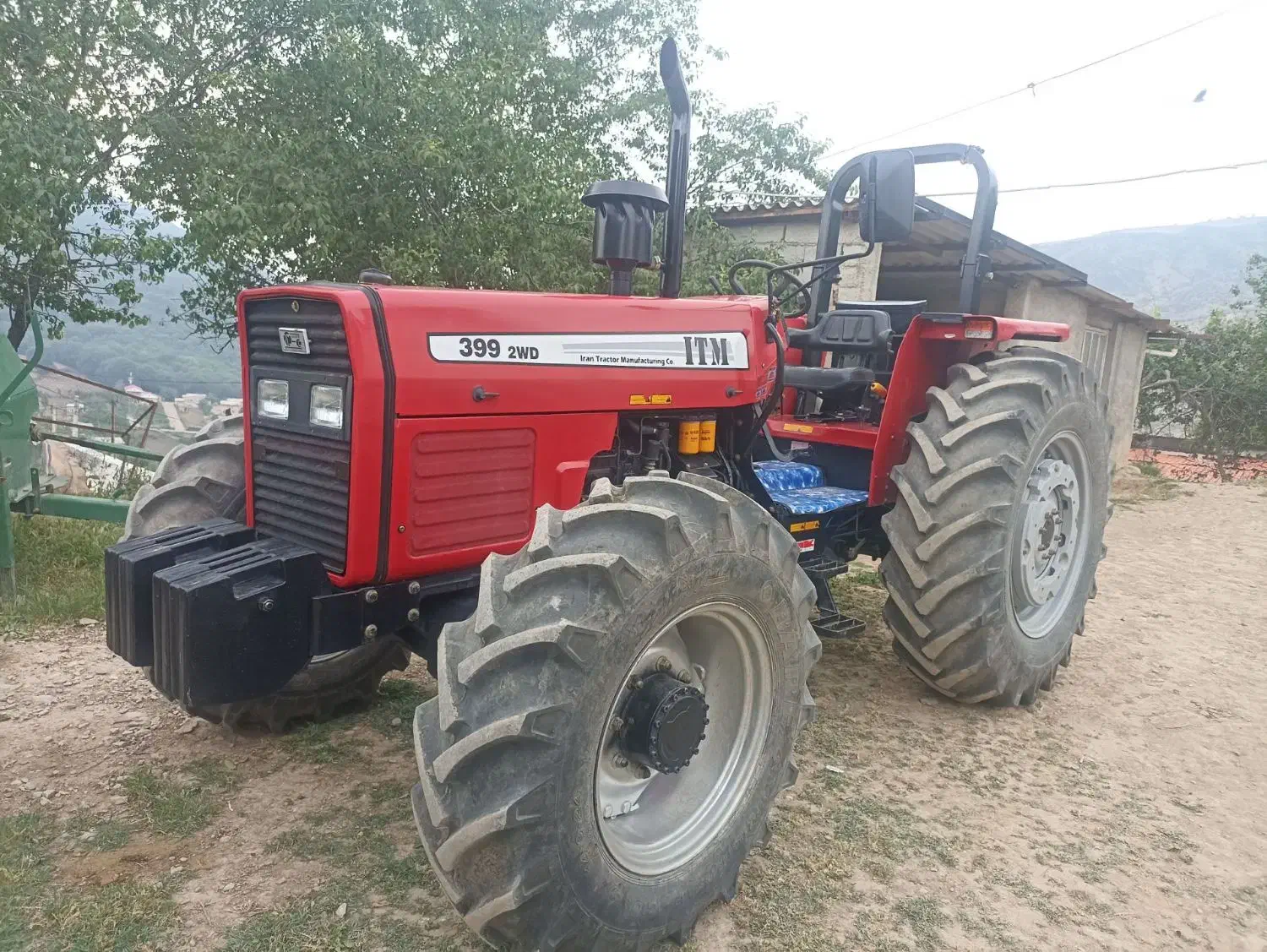 تراکتور399جفت‌درحدخشک‌600ساعت‌کار|خودرو سنگین|گلی داغ, |دیوار