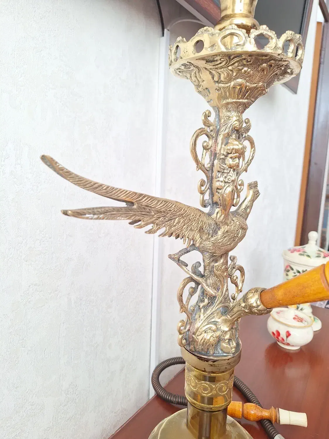 قلیان عتیقه شیک|کلکسیون اشیاء عتیقه|اردبیل, |دیوار