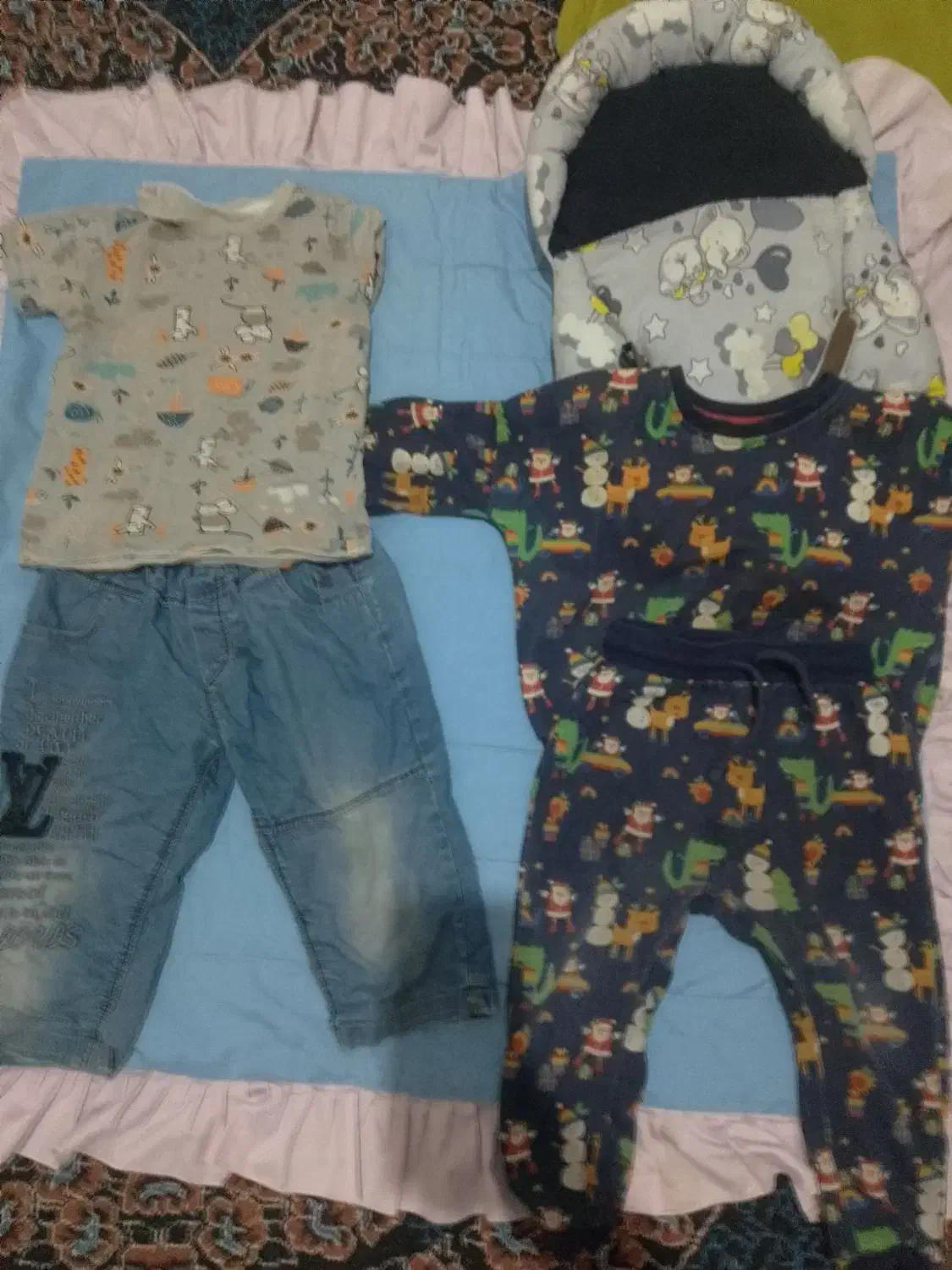 کلی لباس پسرانه|کفش و لباس بچه|تربت جام, کشتارگاه|دیوار