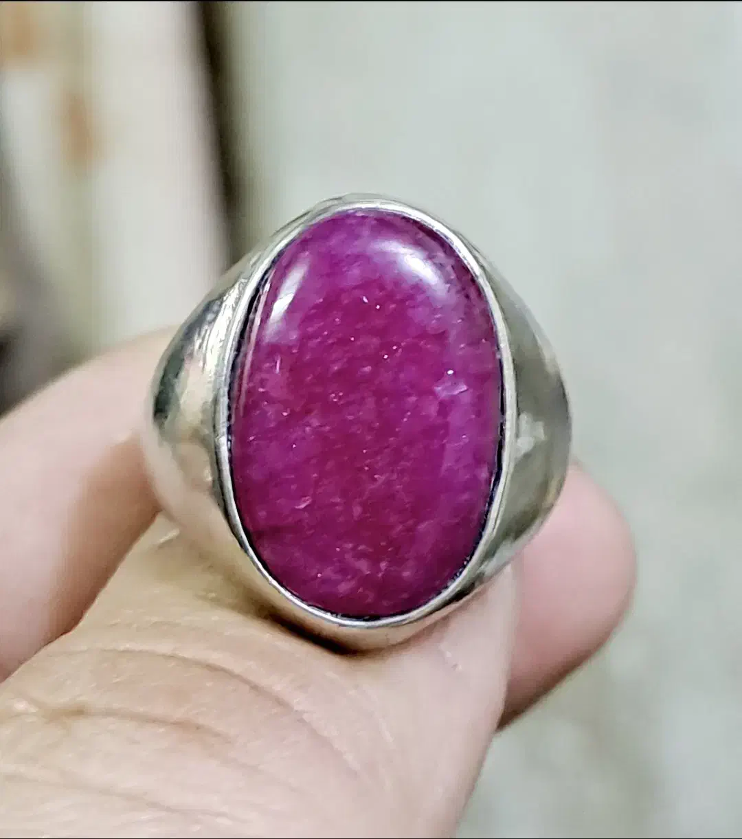 انگشتر زیبای یاقوت صورتی(عکس وتوضیحات دارد)|جواهرات|بوشهر, |دیوار