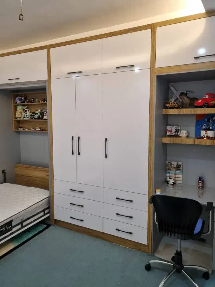 کمد دیواری و تخت تاشو|جاکفشی، کمد، دراور|شهریار, شهرک وائین|دیوار