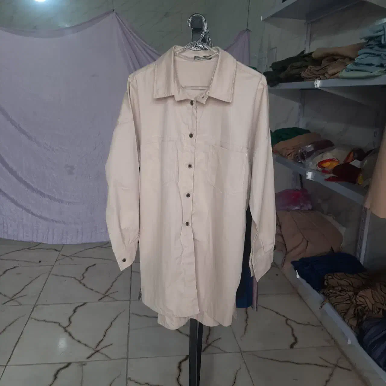 مانتو کتان حراجی|لباس|گرگان, |دیوار