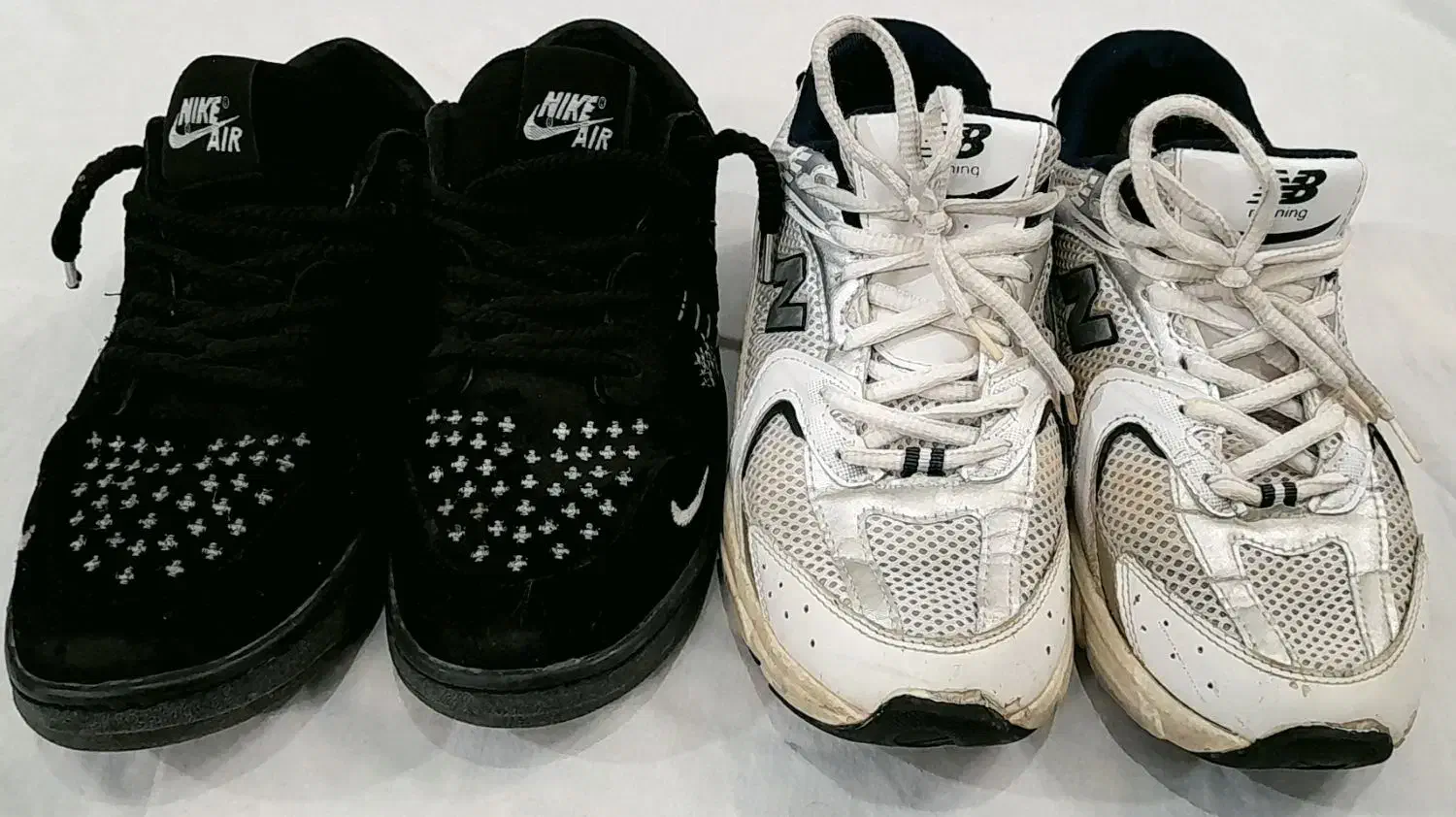 کتونی وودو مشکی و نیوبالانس 530|کیف، کفش، کمربند|زنجان, |دیوار