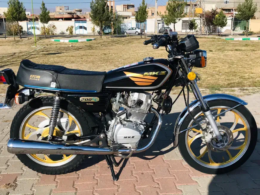 موتور MKZ تقویت 200 موتور درحد صفر|موتورسیکلت|اهر, |دیوار