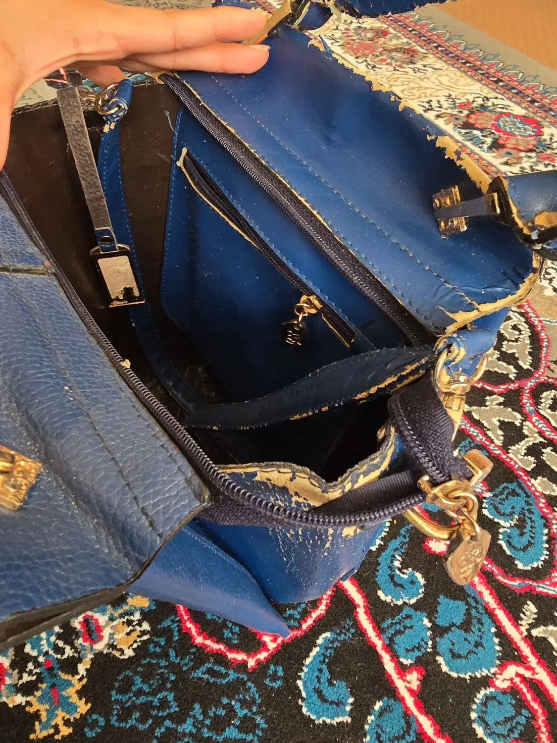 کیف رویه چرم طبیعی|کیف، کفش، کمربند|یزد, |دیوار