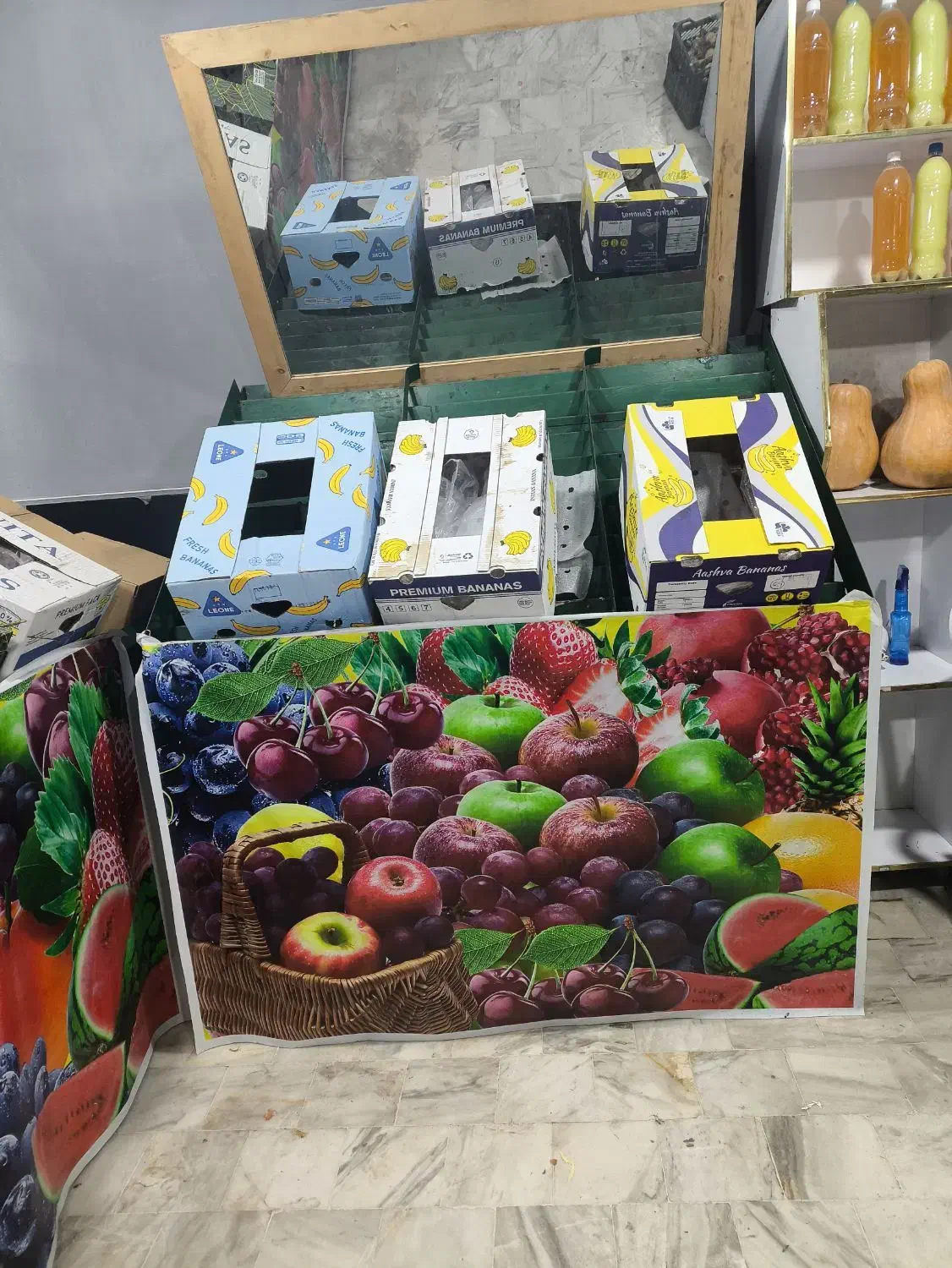 میز و قفسه میوه فروشیمی|فروشگاه و مغازه|تالش, هشتپر|دیوار