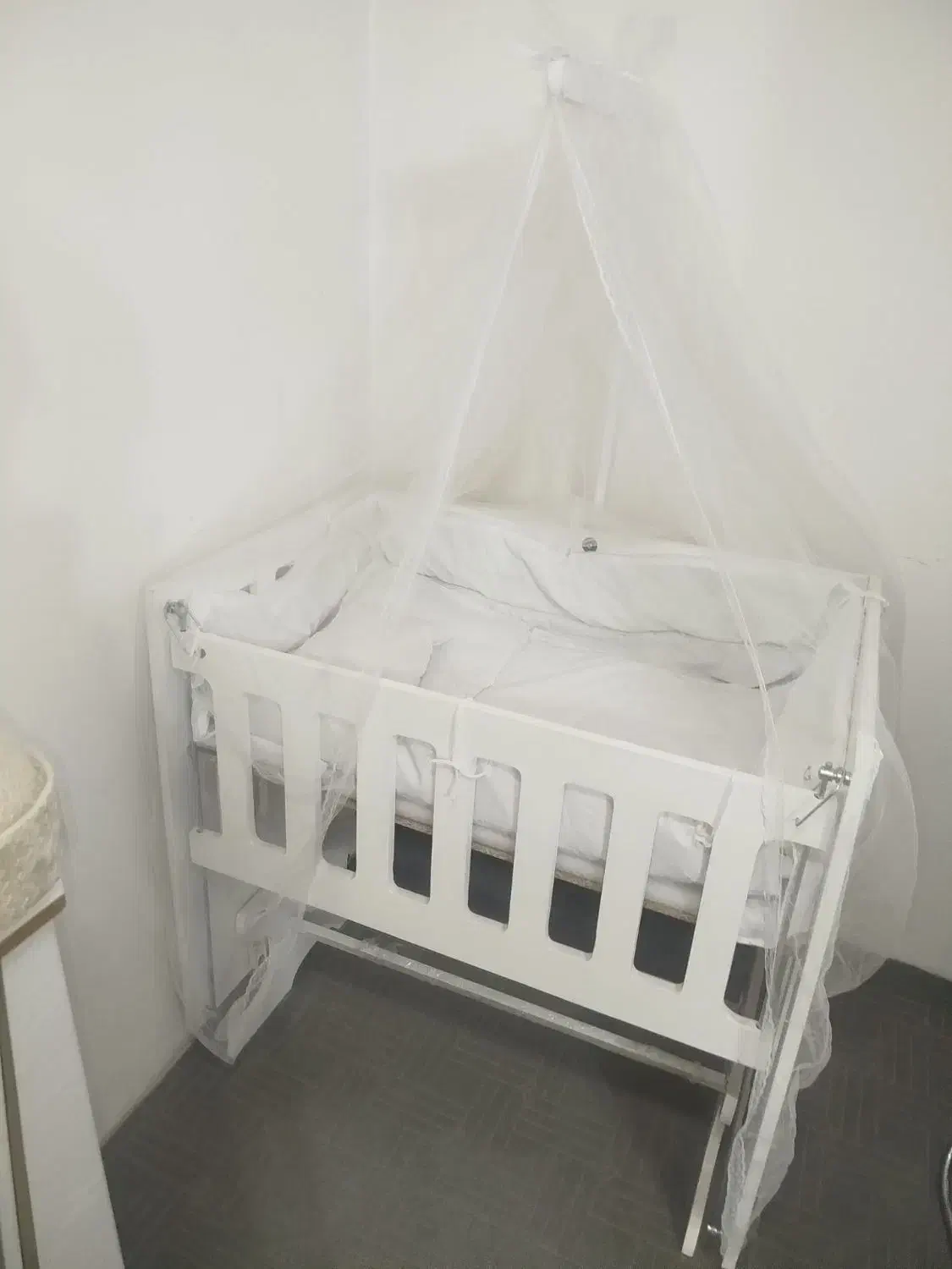 تخت نوزاد تخت کودک|تخت و سرویس خواب|قرچک, پویینک|دیوار